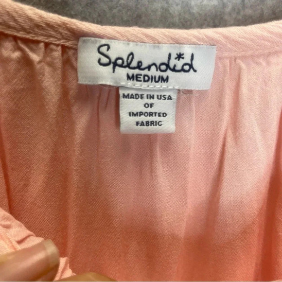 Splendid Ombré Voile Shirred Maxi Dress - Picture 3 of 11